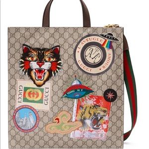 Gucci Courrier Soft GG Supreme Tote